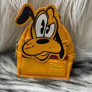 Loungefly Disney Pluto Yellow Key & Card Holder